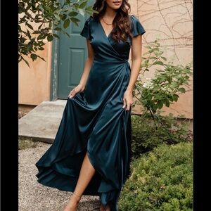 Baltic Born Deep Green Maxi Dress